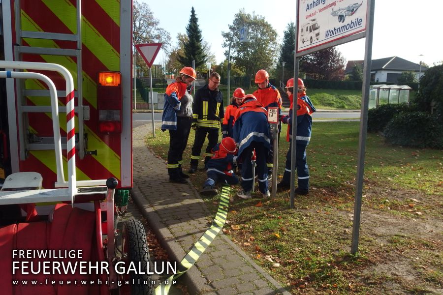 Berufsfeuerwehr-Wochenende unserer Jugendfeuerwehr